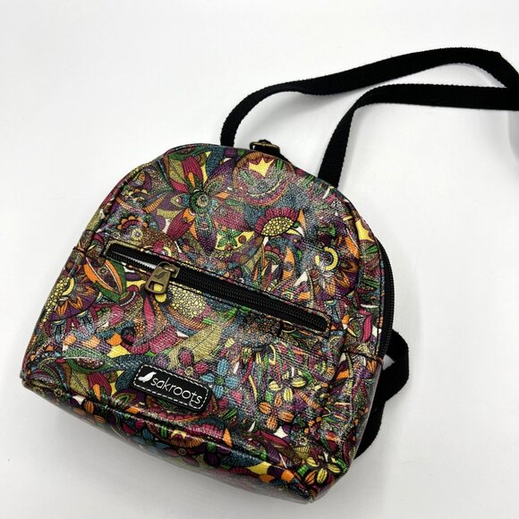 Sakroots Mini Backpack Crossbody Rainbow Spirit Desert Shoulder Bag - Picture 1 of 7